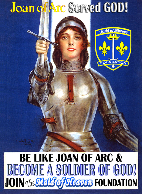 Become a Soldier of God like Joan of Arc